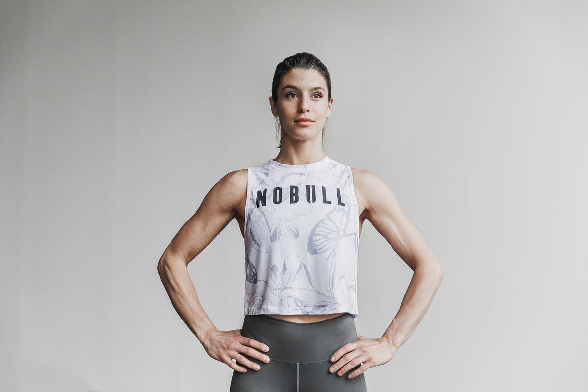 Nobull Muscle Women\'s Tank Tops Grey | Australia (JG6314)